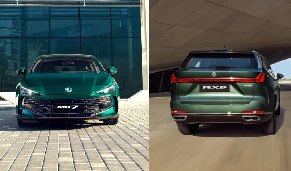 Duet SUV dan Sedan Performa MG Tampil Menggoda