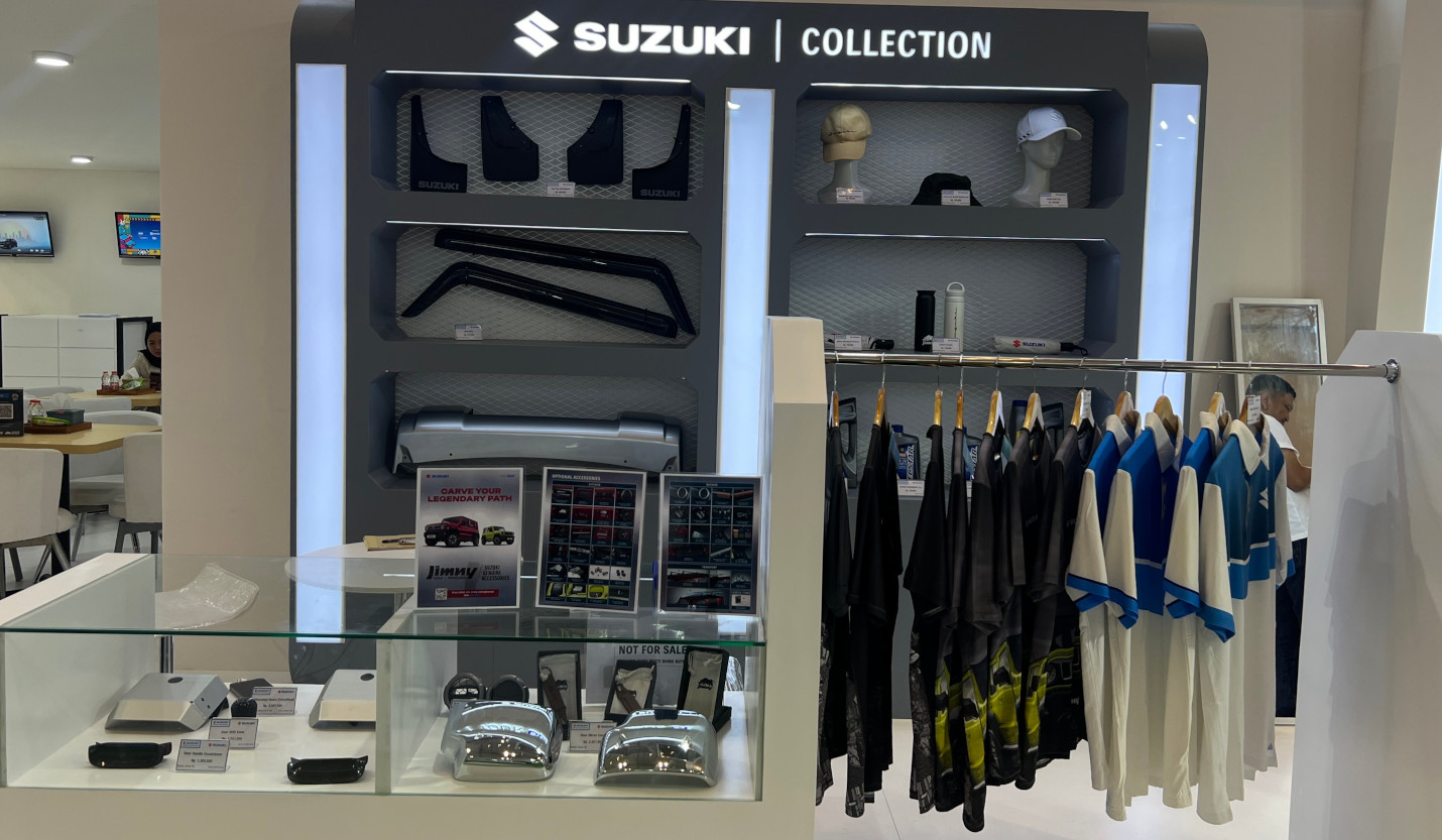 Tidak Sekadar Jualan Mobil, Beli Spare Part Suzuki Lebih Murah di GJAW 2024 Ada potongan harga 15% setiap transaksi merchandise maupun apparel resmi Suzuki