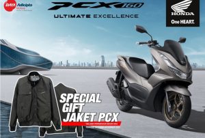 Geber Promo Special Gift Honda PCX 160 Khusus Konsumen di Wilayah Jawa Barat