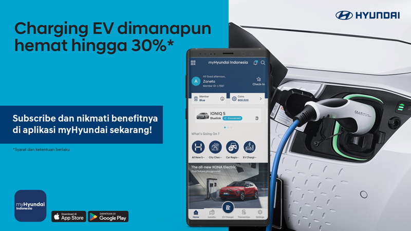 Tarif Hyundai EV Charging Subscription Murah, Sebulan Cuma Rp 120 Ribuan Hyundai EV Charging Subscription