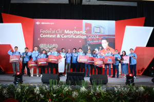Federal Oil Berikan Sertifikasi BNSP Untuk Ratusan Mekanik Terpilih di Mechanic Contest & Certification 2024