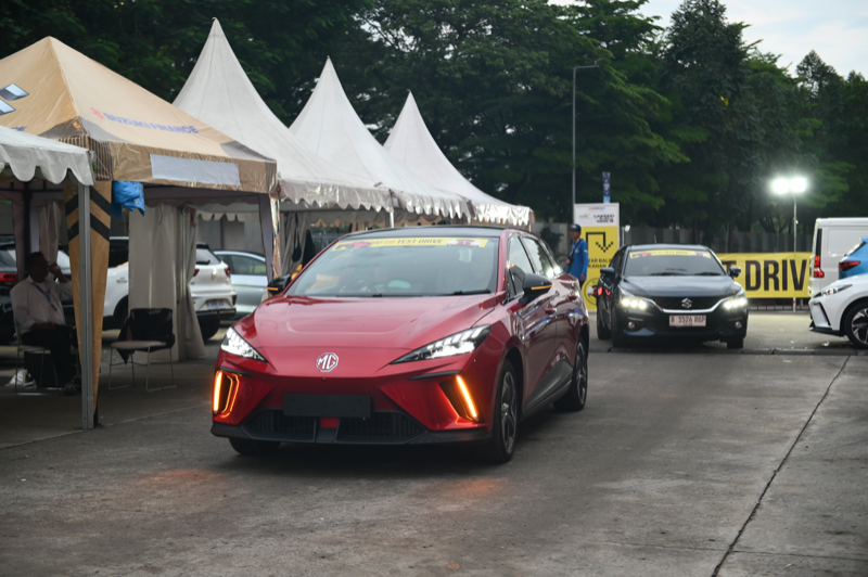 Mobil test drive di GJAW 2024