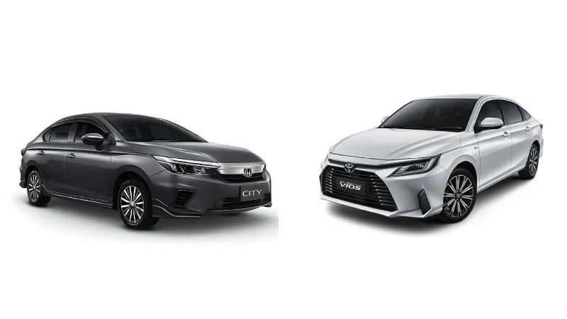 Komparasi All New Toyota Vios vs New Honda City
