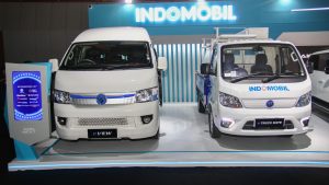 Foton Gaspol di  PLN ICON Plus 2024, Microbus dan Truk Listrik Mulai Rp 371 Juta