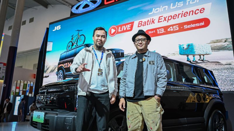 Chery J6 Edisi Batik, Tampil Kalcer di GJAW 2024 Siap Dilelang image1616