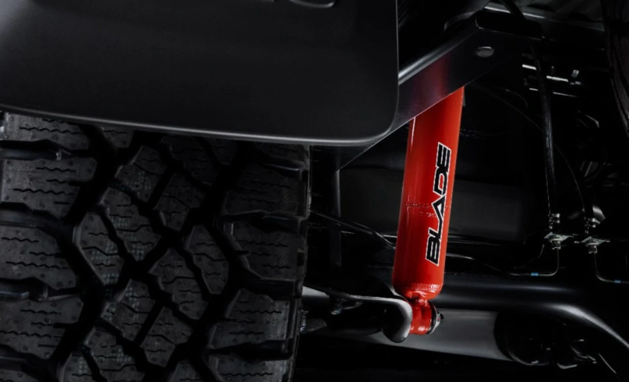 Penggunaan twin-tube damper MTV 35 mm bikin Isuzu D-Max Blade tangguh di segala medan