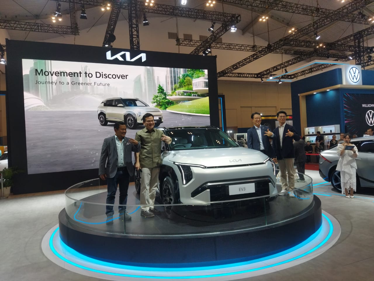 Selain Kia EV3, mereka juga memajang seluruh line-up lain dan menawarkan promo menarik