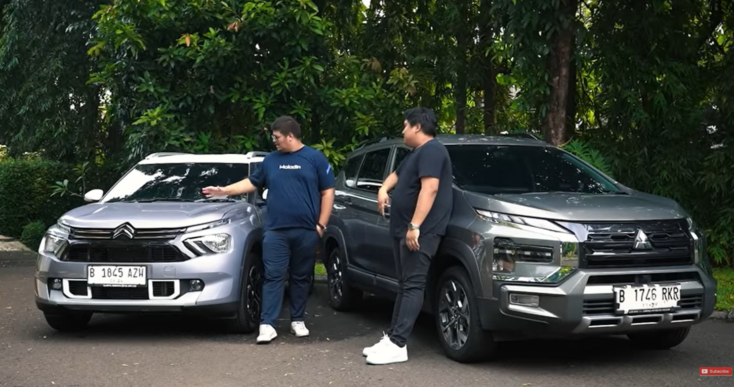 perbandingan dimensi aircross xpandercross 2