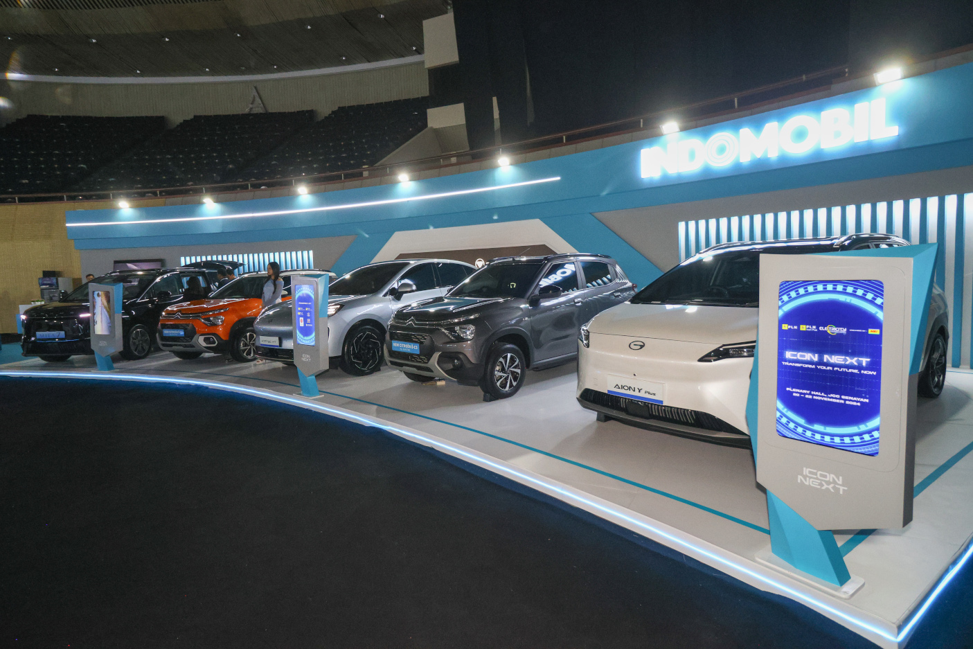 Lini mobil lisrik Indomobil Group tergolong lengkap