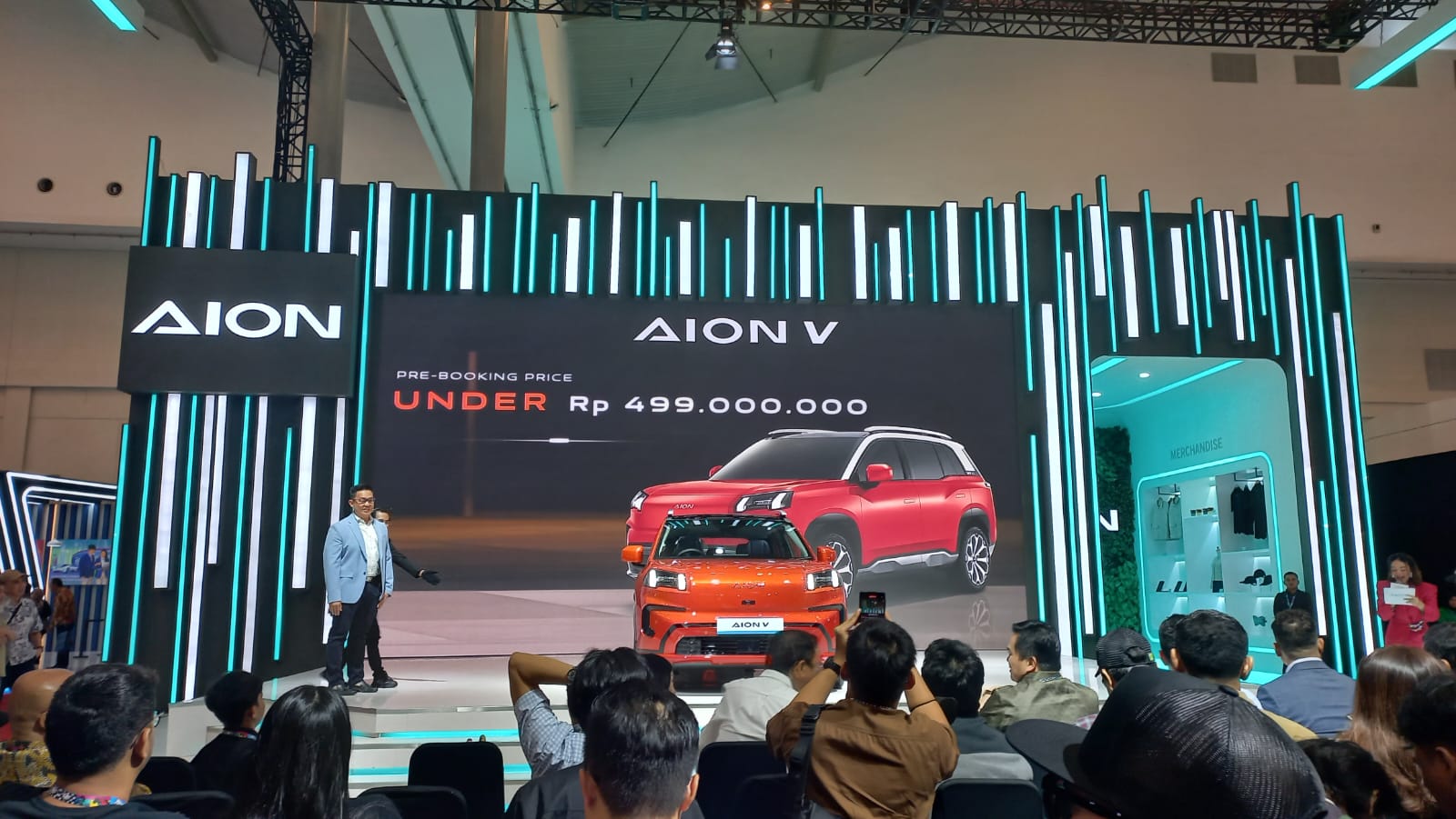 Harga pre-booking Aion V di bawah Rp 499 juta 