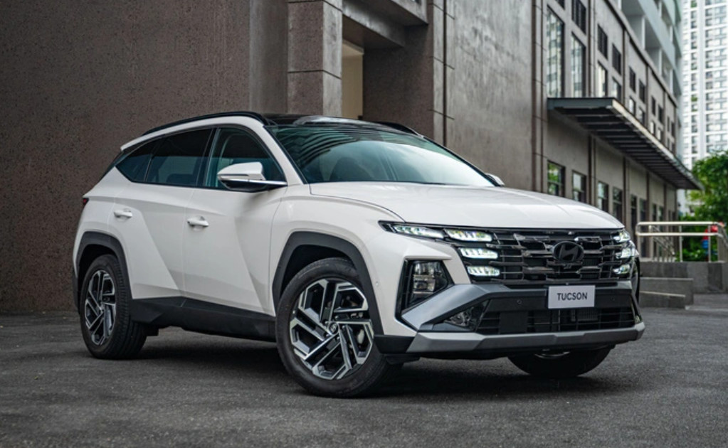 Tampilan luar Hyundai Tucson 2024