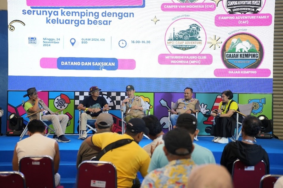 Talkshow bertema campervan dan keluarga