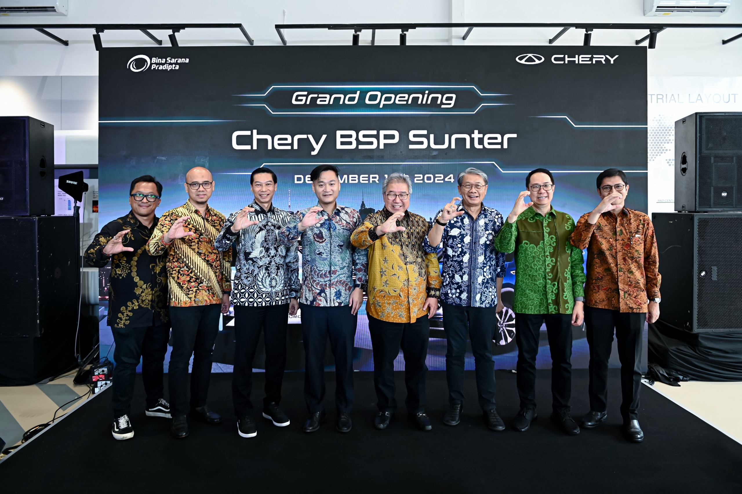 Chery BSP Sunter sudah terstandarisasi 3S