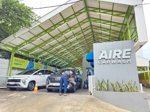 AIRE Car Wash Tawarkan Kemudahan Perawatan Mobil