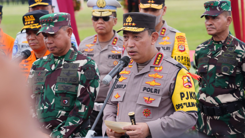 personil di operasi lilin 2024