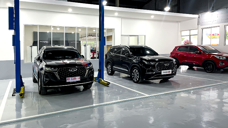 Diler Chery di Solo Raya