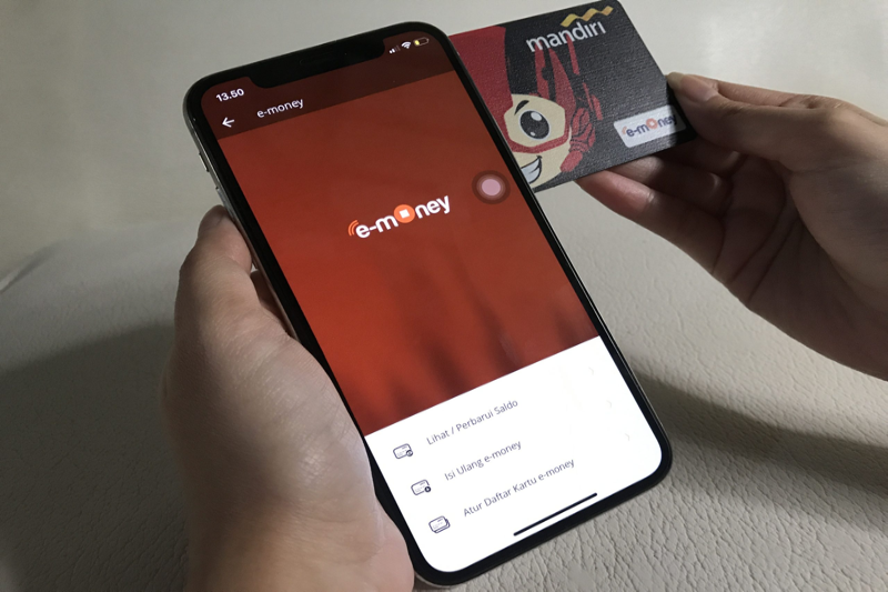 Cara cek saldo e-money