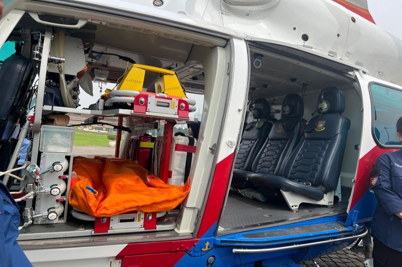 ambulance udara siaga kawal Nataru