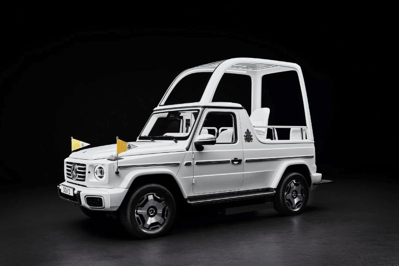 Mercedes G-Class listrik milik Paus