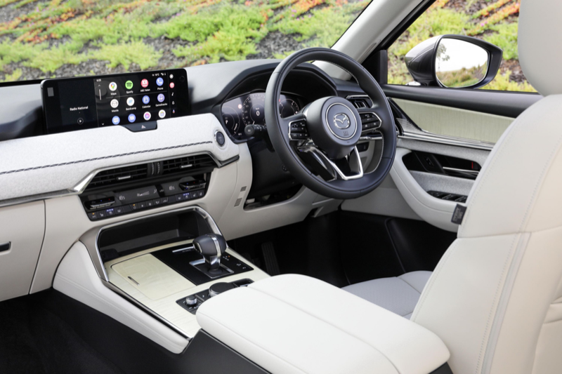 Spesifikasi Mazda CX-80 Bisa Melaju 60 km dengan Mode Elektrik Mazda CX-80