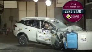 Hasil Crash Test Neta V Nol Bintang, ASEAN NCAP Berikan Rekomendasi Perbaikan