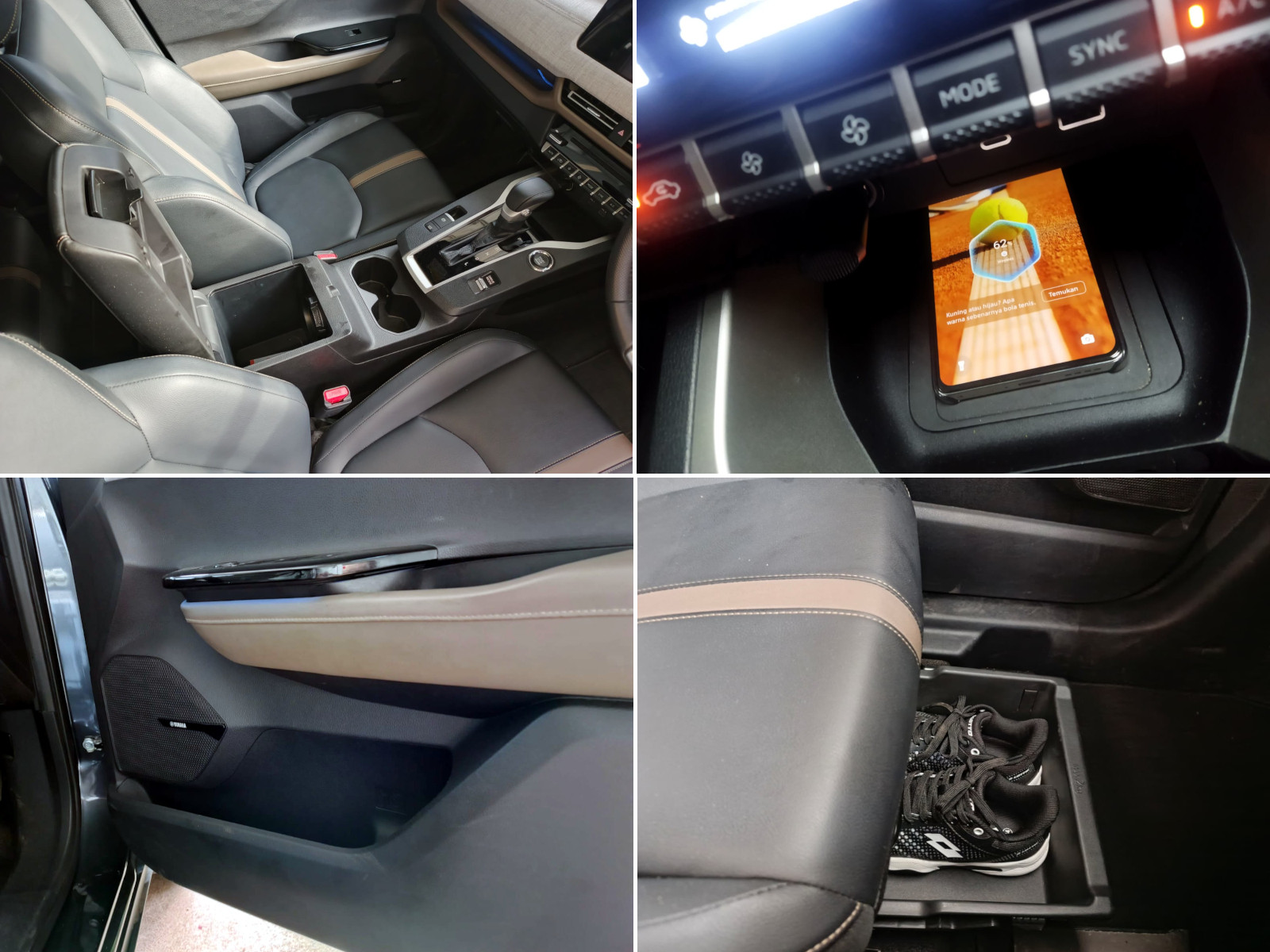 #MoLibur2024 : Menaklukkan Guci sampai Pekalongan Pakai Mitsubishi XForce yang Kepraktisannya Juara Kepratisan kabin Mitsubishi XForce di area baris 1