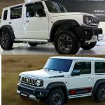 Komparasi Suzuki Jimny 5-Door White Rhino Edition di Indonesia vs Jimny 3-Door Rhino Edition Filipina - Tuwaga