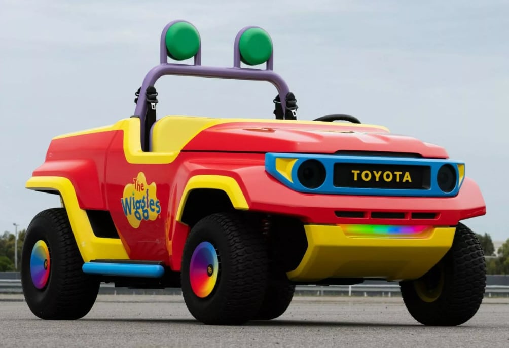 Toyota Big Red Ute jadi mobil-mobilan Listrik