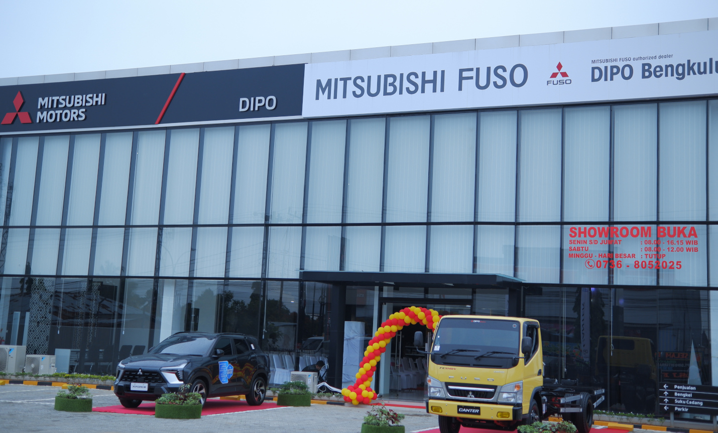 Dipimpin Canter, Mitsubishi Fuso Masih Moncer Rajai Pasar Kendaraan Niaga Mitsubishi Fuso Tambah Jaringan Penjualan di Kota Bengkulu