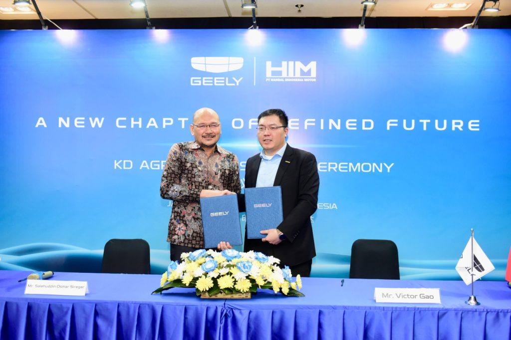 Geely Auto Jalin Kemitraan Strategis dengan HANDAL