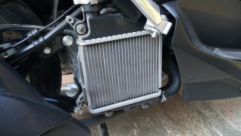 Air Radiator Motor Habis