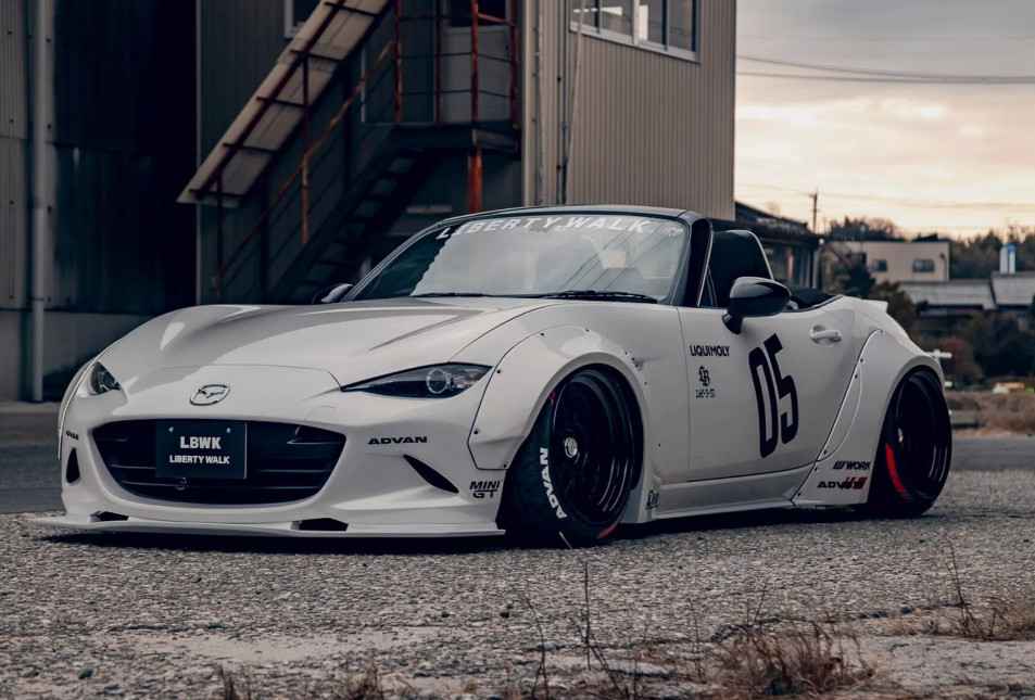 Mazda MX-5 Paling Radikal dari Liberty Walk mazda mx 5 LB 4