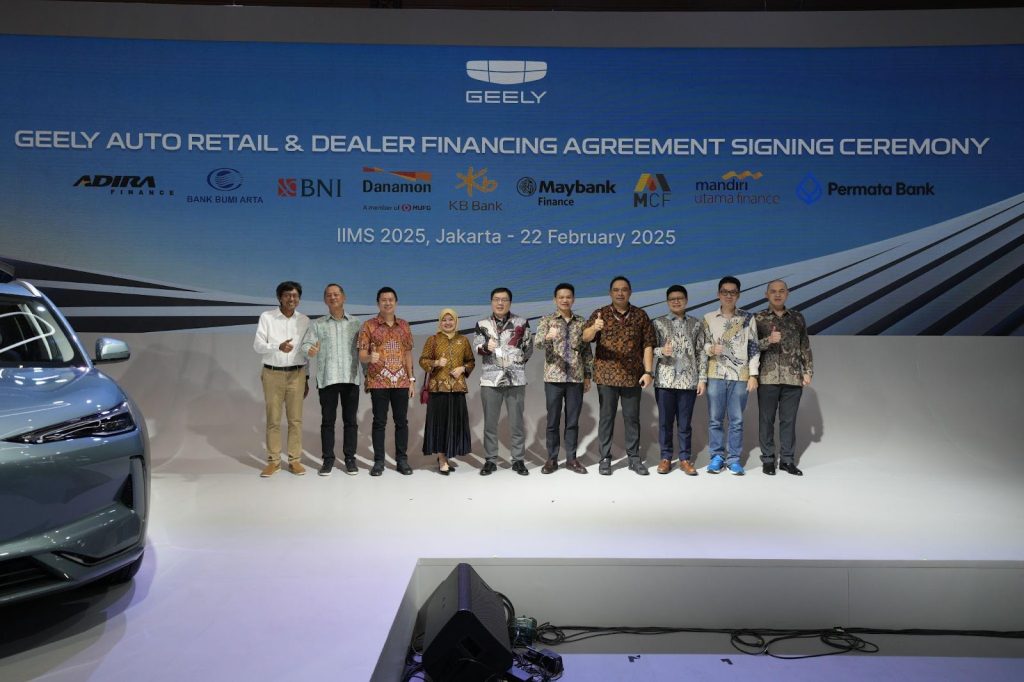 Geely Perluas Akses Pembiayaan Lewat Kemitraan dengan Pihak Bank dan Jasa Leasing