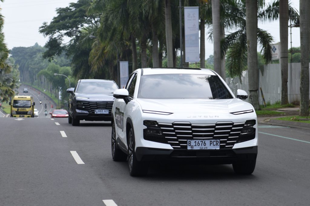 JETOUR Dashing dilengkapi kapasitas tangki bensin 75 liter