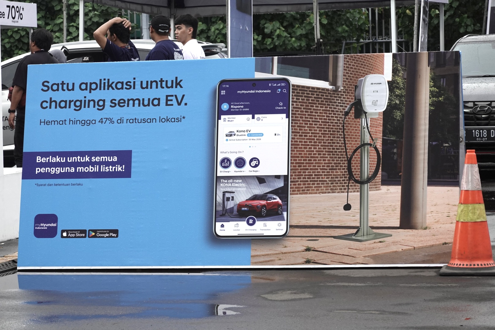 Berubah 180 derajat! Charging Station Hyundai Kini Bisa Dipakai Semua Merek Mobil dengan Berlangganan Pakai aplikasi myHyundai bisa mendapatkan harga pengisian daya lebih murah