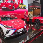 MG 4 EV X-Power Livery Arsenal Menggoda Pecinta Sepak Bola hadir di IIMS 2025 - Tuwaga
