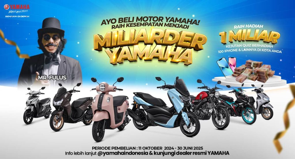 Program Miliarder Yamaha di 2025