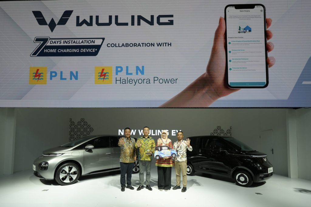 Kolaborasi Wuling dan PT Haleyora Power Jamin Pamasangan
