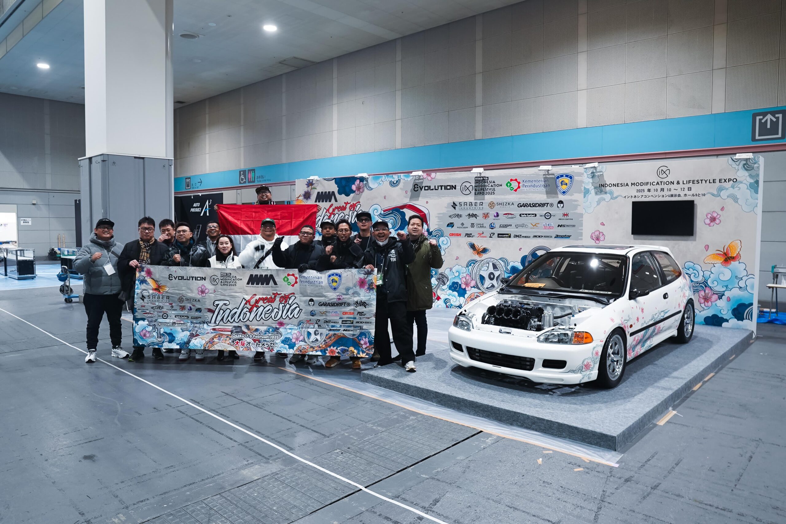 NMAA Promosikan Produk Aftermarket Lokal ke Jepang Kolaborasi produk aftermarket lokal