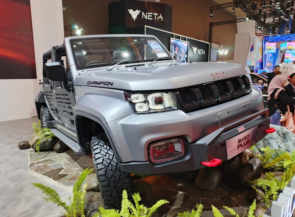 Dealer BAIC Yogyakarta Perkuat Ekspansi Nasional Jadi Dealer ke-16 di Indonesia BAIC BJ40 Plus Champion Edition berlabur warna spesial Matte Grey