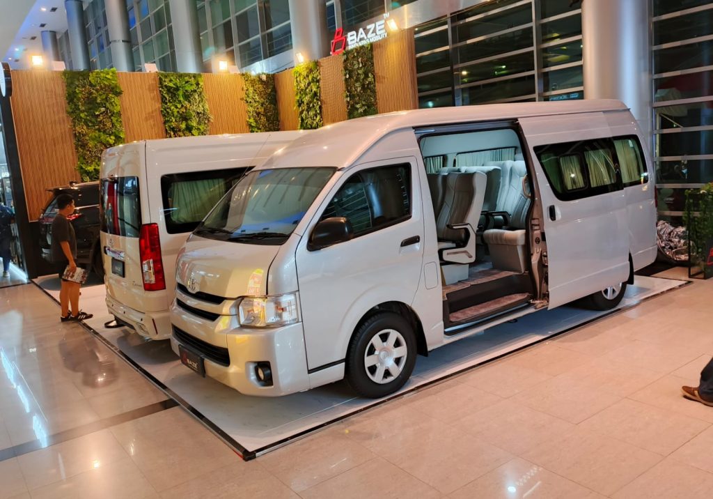Baze di IIMS 2025 Hadirkan HiAce Commuter Paket Hemat