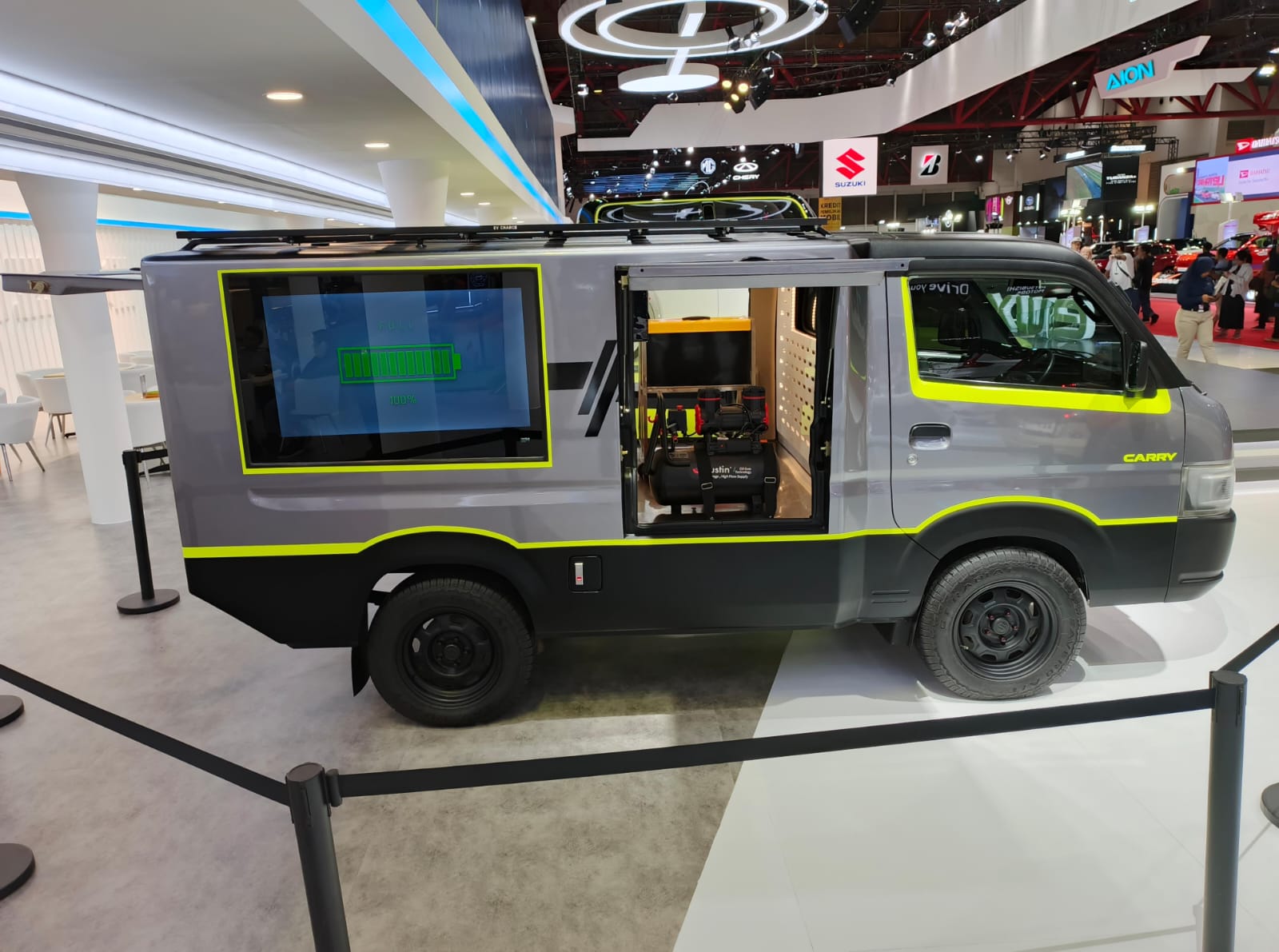 The One and Only, Suzuki New Carry Pick Up Partner Segala Kebutuhan Usaha dan Bisnis Carry Pick Up Mobile Charging Service