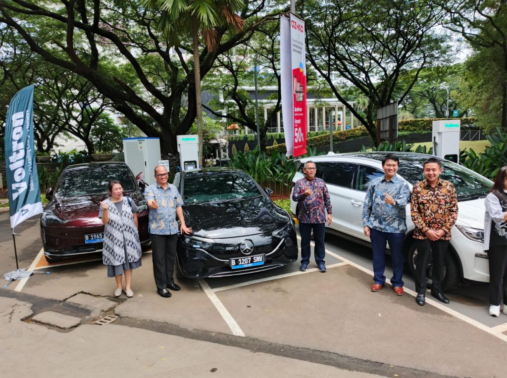 Voltron Indonesia Hadirkan SPKLU Hyper Fast Charging DC 360 kW Pertama