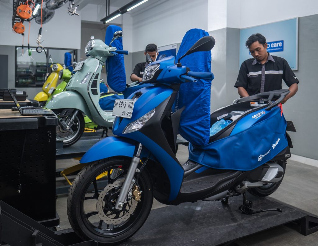 PT Piaggio Indonesia Sebar 62 Dealer Motoplex di Indonesia