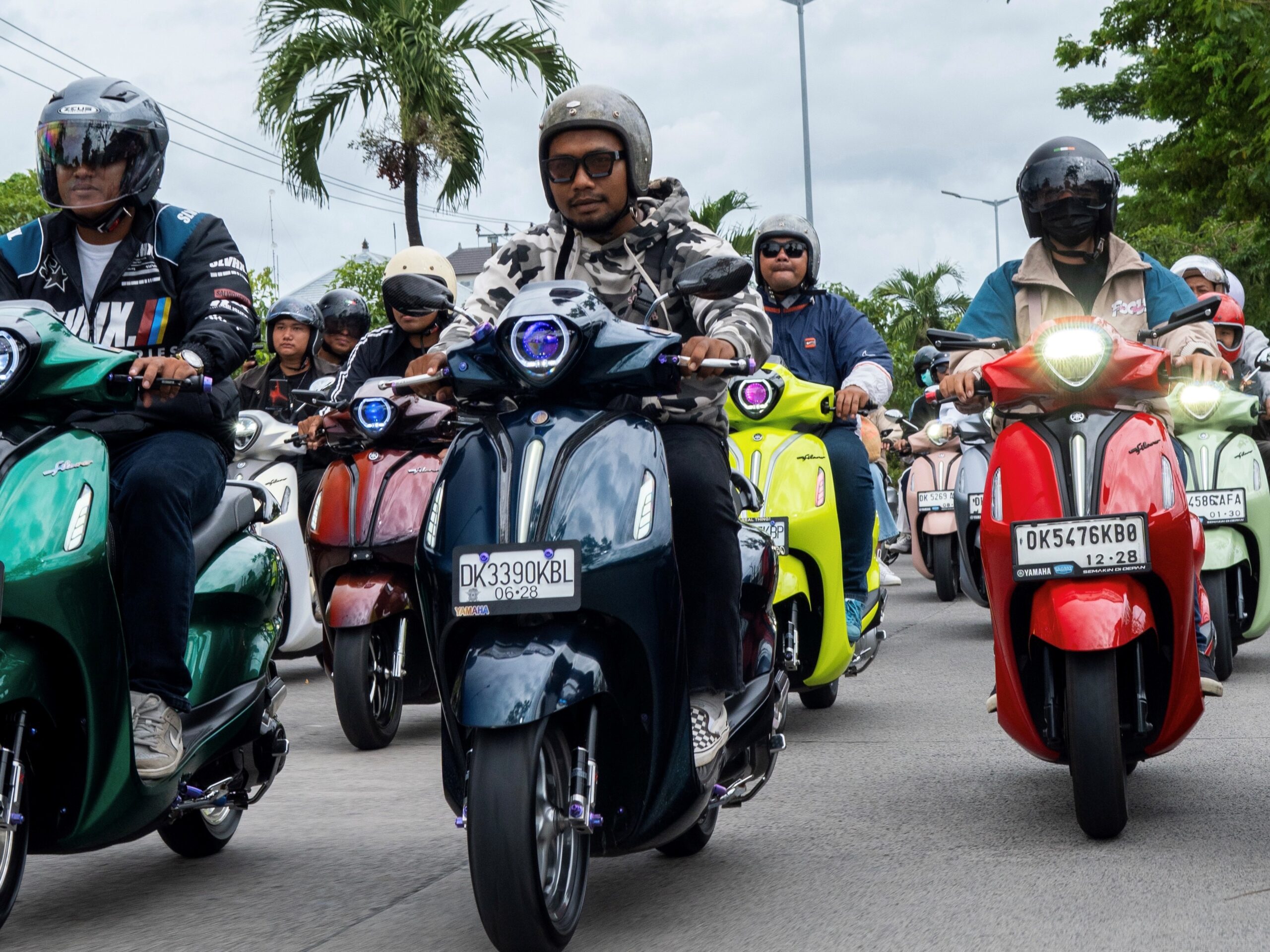 fun riding dari daerah Kuta menuju daerah Tanah Lot