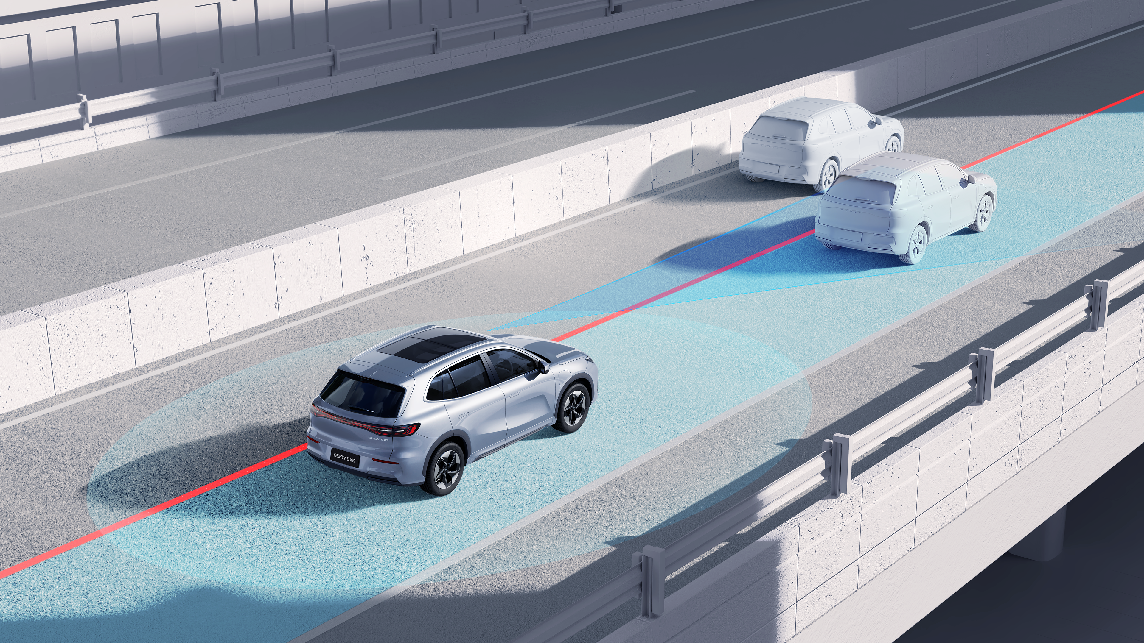 Perdana Mudik Lebaran 2025 Pakai Geely EX5, Ini 3 Fitur Yang Bikin Nyaman di Perjalanan Lane Keeping Assist