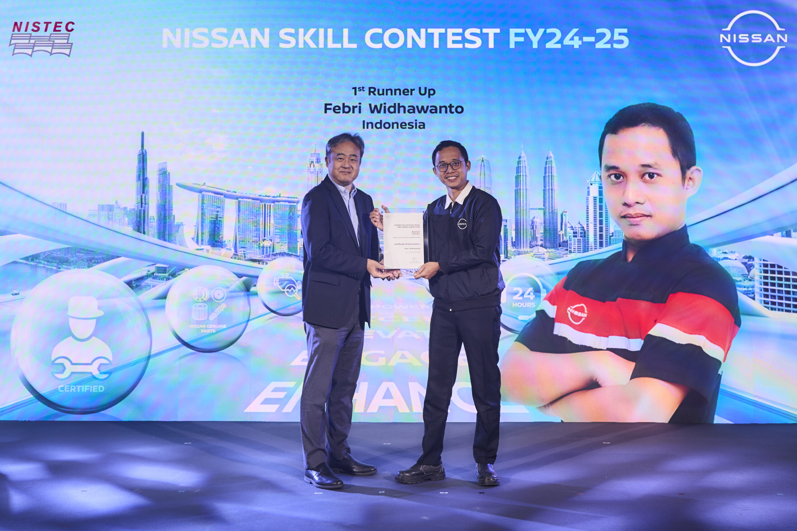 Teknisi Bengkel Resmi Nissan Indonesia Raih Runner-up Pertama Kompetisi Teknisi Tingkat Asia Pasifik Photo 1 scaled
