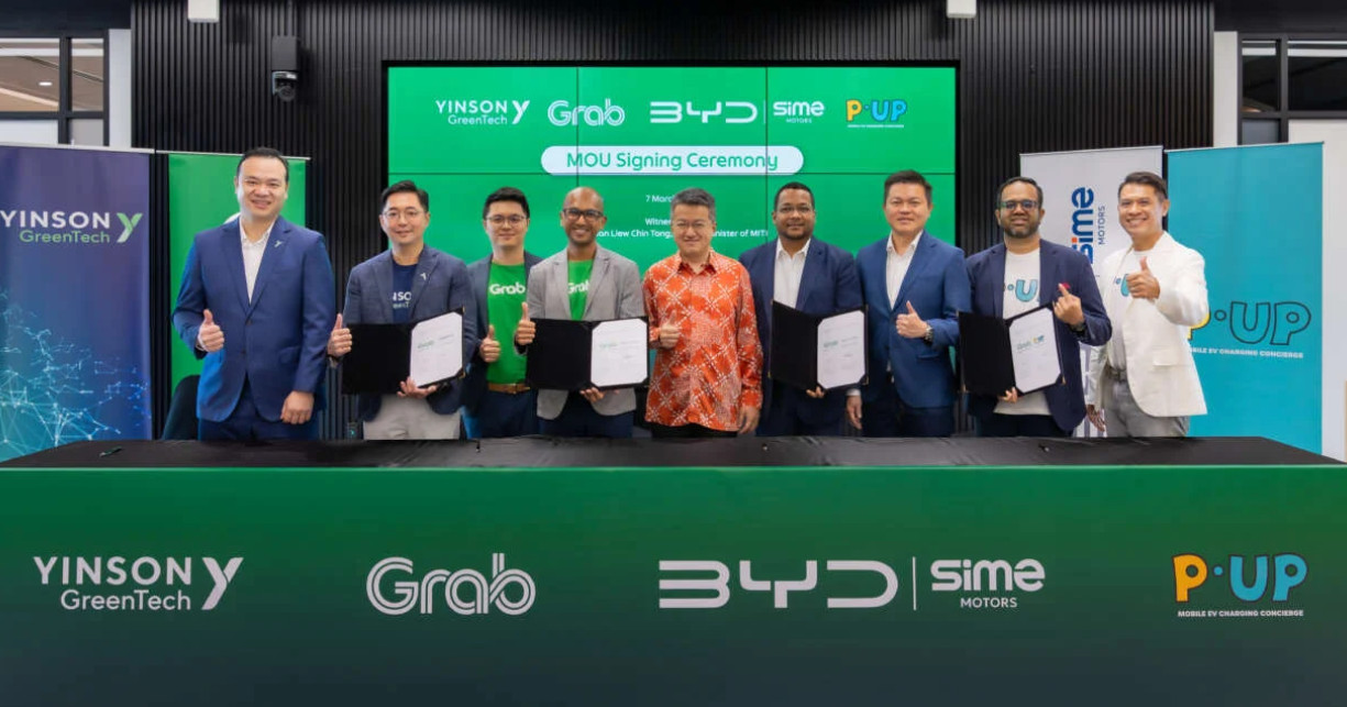 Nota kesepahaman (MoU) BYD Sime Motors, Yinson GreenTech (YGT) dan Power-Up Tech