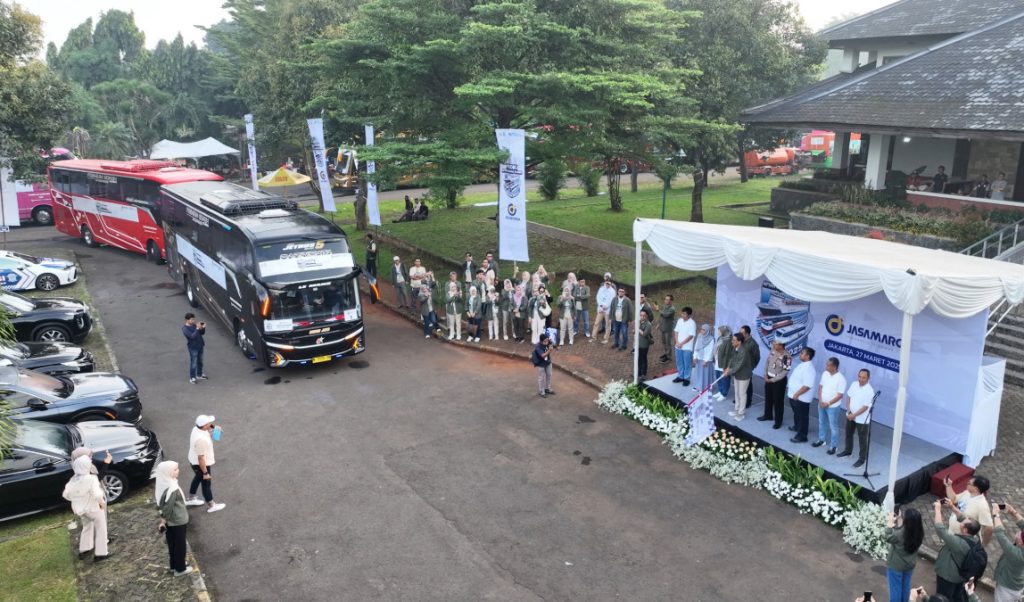 Mudik Gratis Jasa Marga Berangkatkan 27 Bus