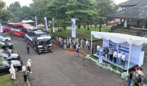 Mudik Gratis Jasa Marga Berangkatkan 27 Bus ke Jawa Tengah, Yogyakarta dan Jawa Timur